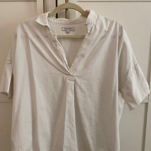 Madewell women’s while blouse